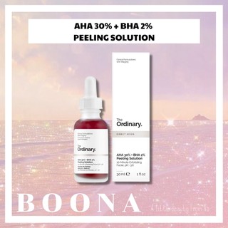 [The Ordinary] - AHA 30% + BHA 2% Peeling Solution