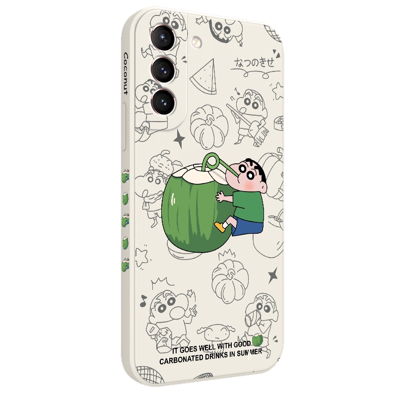 Ốp Điện Thoại Hình Trái Dừa Cho Samsung Galaxy S21 S20 FE Ultra Plus