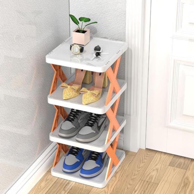 Kệ Để Giày Dép 5 Tầng Hình Chữ X Cao Cấp AH003