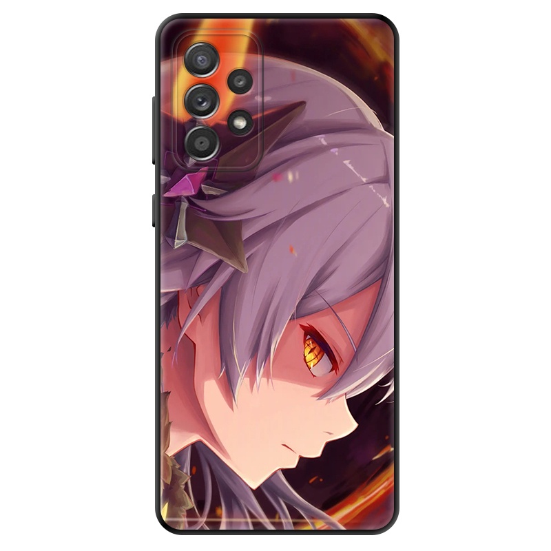 Ốp Điện Thoại Chống Va Đập In Hình Cá Tính Cho Samsung a73 Galaxya53 Yae Sakura a52 Kiana 3