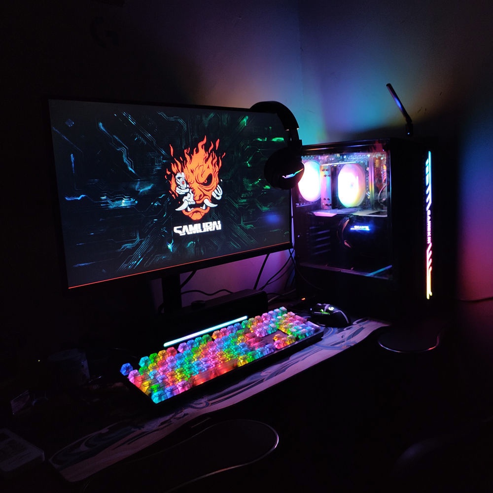 Nút Bàn Phím 132 Phím 61 / 68 / 84 / 87 / 98 / 104 / 108 Bằng Pc Trong Suốt