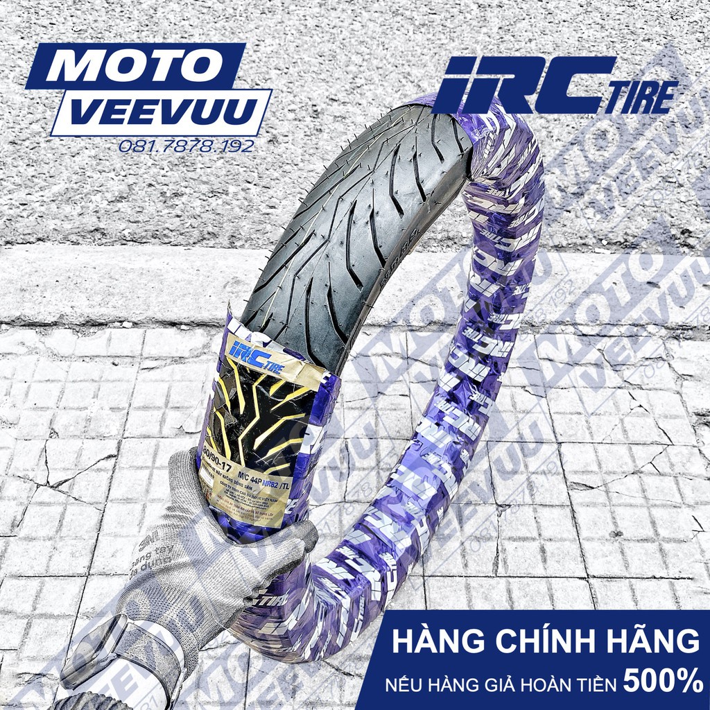 Lốp (vỏ) xe máy IRC Inoue 80/90-14 TL NR83 Sau AB Air Blade (Lốp không ruột)