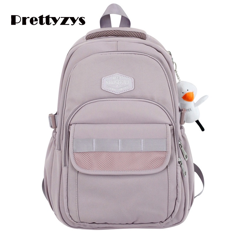 Balo Prettyzys 2022 sức chứa lớn 15.6" dành cho nữ tuổi teen đi học thời trang Hàn Quốc