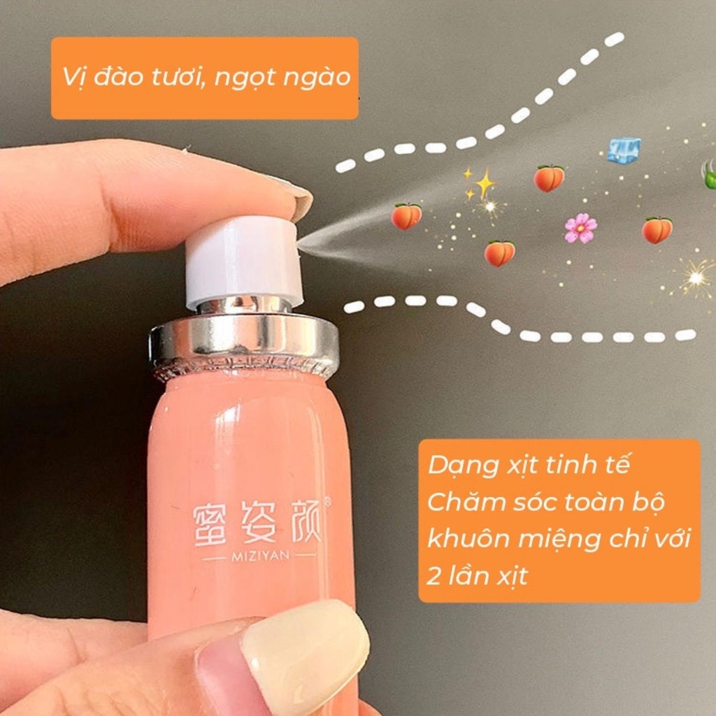 Chai xịt thơm miệng Rubbi ngừa mùi, loại bỏ mùi hôi