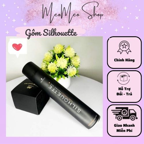 Gôm xịt tóc,keo vuốt tóc dành nam nữ tạo kiểu giữ nếp,gôm SILHOUETTE 420ML chính hãng cao cấp siêu thơm cuốn hút lan tỏa