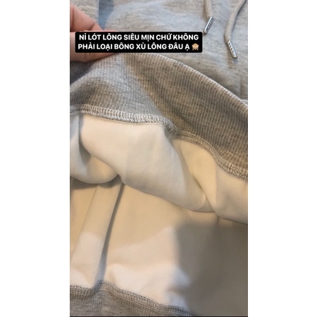 ÁO HOODIE NỈ LÓT LÔNG XỊN THÊU HÌNH THIÊN THẦN CUTE / Cherry.order (order) | BigBuy360 - bigbuy360.vn