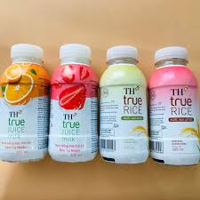 Nước uống sữa trái cây TH true juice milk chai 300ml