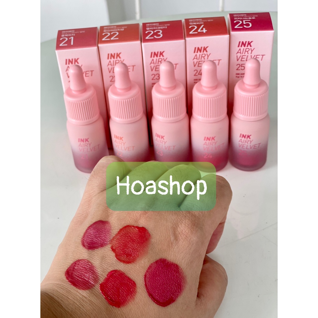 Son Kem Peripera Ink Airy Velvet Lip Tint Peachs