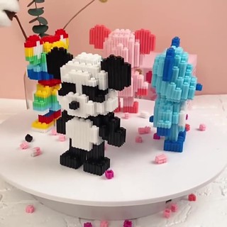 Đồ chơi mô hình Gấu Bearbrick 3D size 12cm lắp ráp xếp hình bear brick mini 3D dễ thương