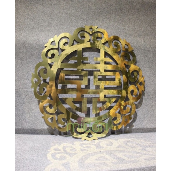 chữ hỷ trang trí đám cưới. đầu xe hoa. lễ thành hôn