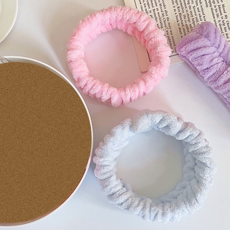 Băng Đô Rửa Mặt / Trang Điểm Bằng Vải Co Giãn