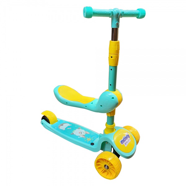 Xe trượt scooter trẻ em tã bỉm moony đồ chơi xe đạp xe tập đi Xe Chòi Chân