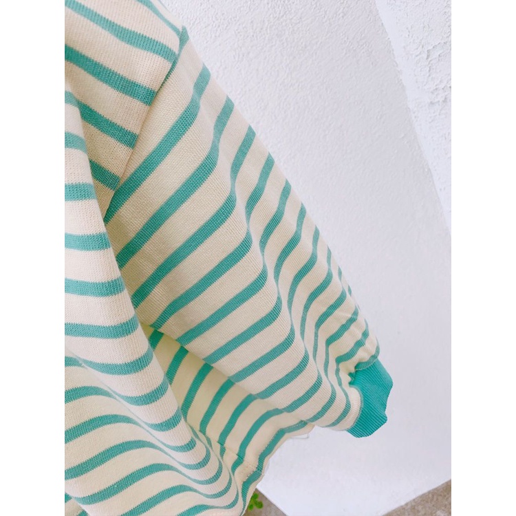 [Babycat] Hàng Có Sẵn Áo Sweater Kẻ Sọc Màu Trơn Phong Cách Nhật Bản Hàn Quốc Siêu Đáng Yêu Thời Trang Mùa Thu 2022 Mới Cho Bé Trai Và Bé Gái