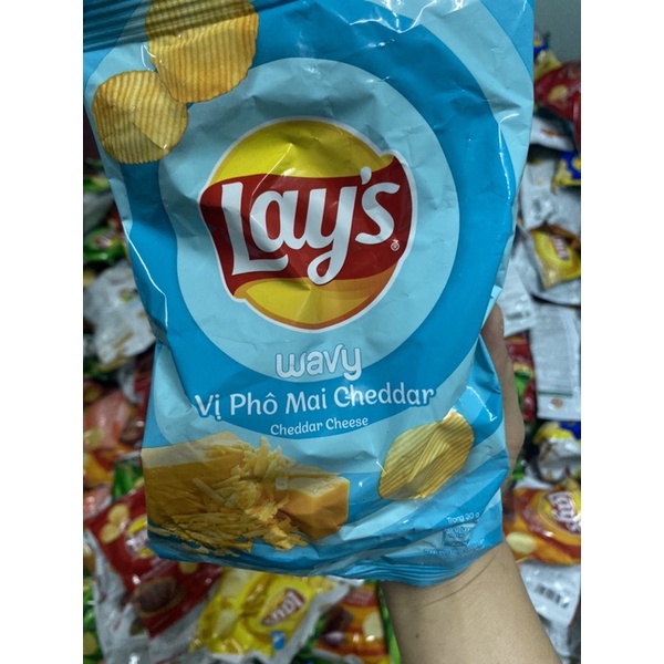 Combo 10gói snack Lays mix vị hàng lỗi, xẹp