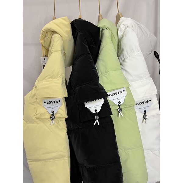 Áo khoác phao Lovis dáng mới chất mịn mới 2022