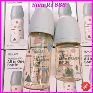 [⚡Flash sale] Bình sữa Moyuum Hàn Quốc Cloud, Mây, Limited 170ml/270ml