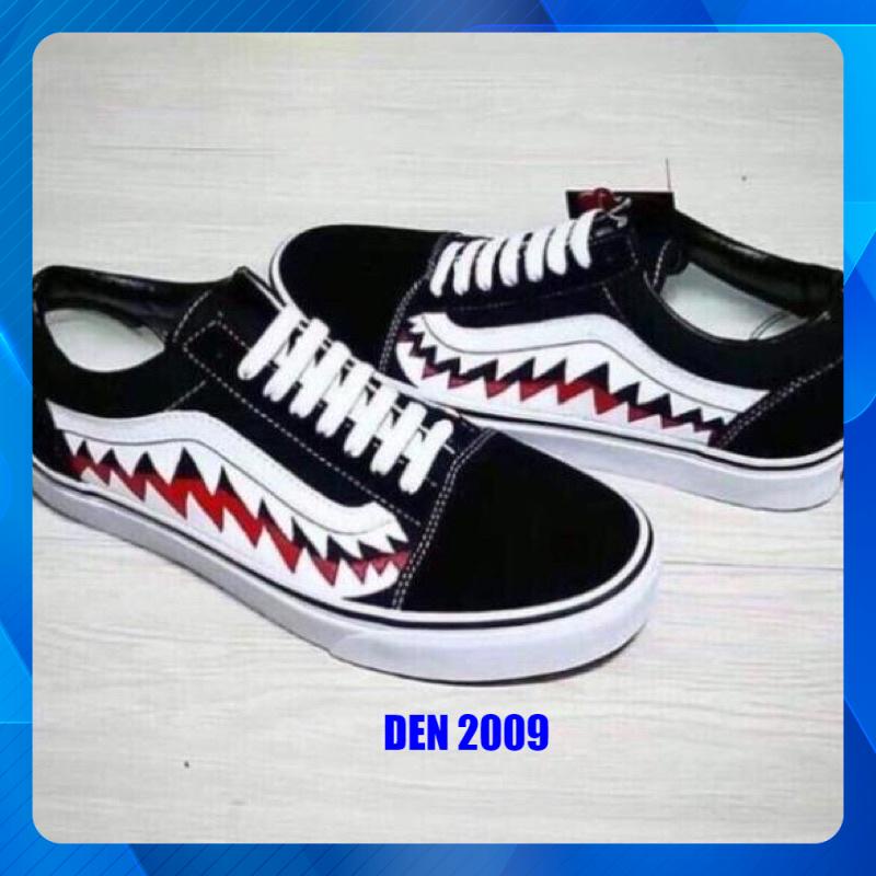 Giày_BATA vans old skool cá mập , vans fear of god full size 36-43 bill box