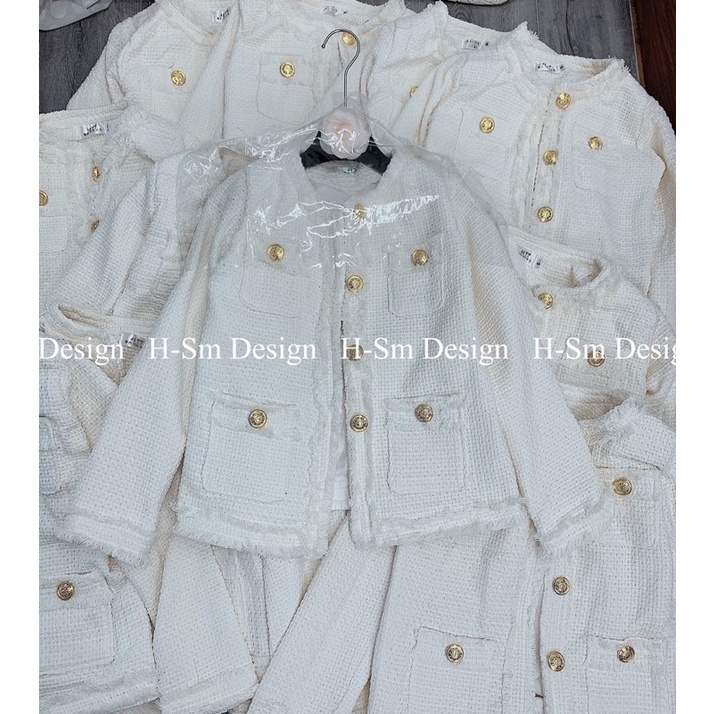 Áo dạ trắng tua rua siêu xinh | BigBuy360 - bigbuy360.vn