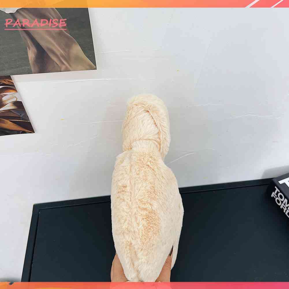 Túi Xách Lông Nhung Màu Trơn Thời Trang Thu Đông Dành Cho Nữ