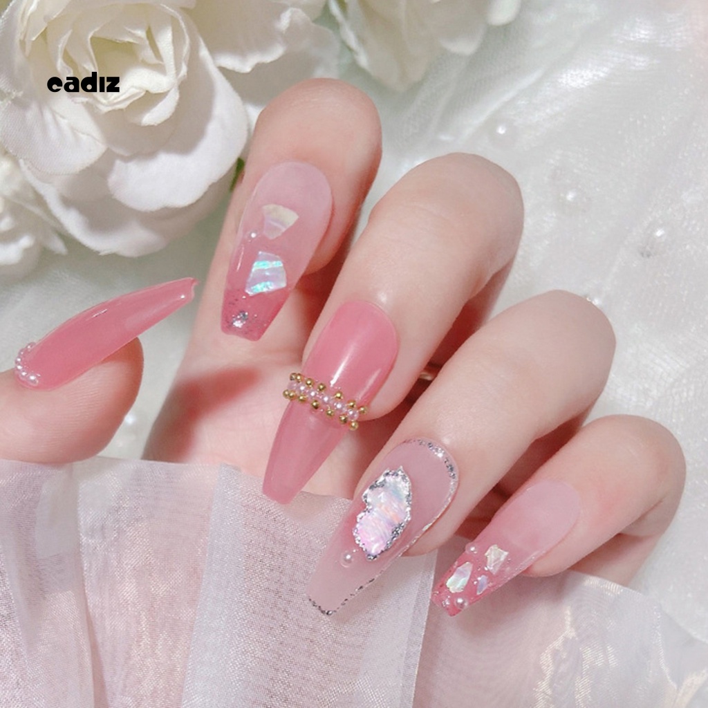 1 Hộp Vỏ Sò Đính Móng Tay Trang Trí Nghệ Thuật Siêu Mỏng