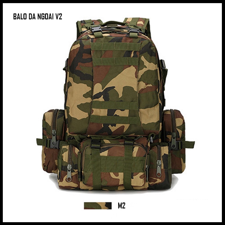 Balo Lính Mỹ Chiến Thuật 7D Vải Bố Quân Đội