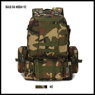 Balo Du Lịch Đi Phượt Vải Bố Chiến Thuật 7D