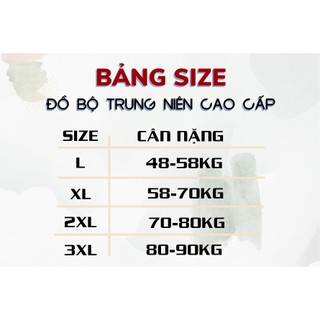 Đồ Bộ Trung Niên Nữ Cao Cấp-lụa Mango Không Nhăn