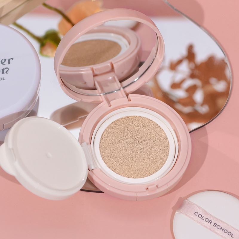 Phấn Nước COLOR SCHOOL Moisturizing Nude Air Cushion Cream 12g