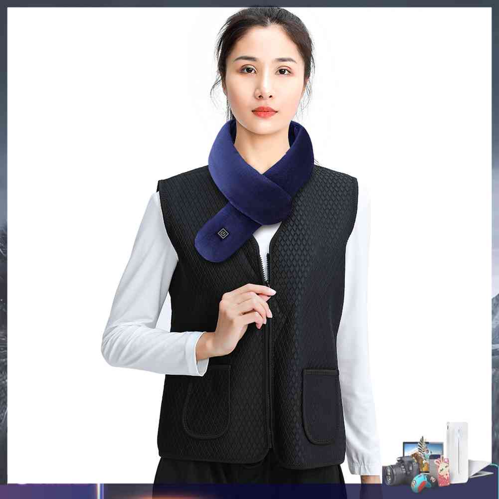 Khăn Choàng Cổ Sưởi Ấm Bằng Điện Có Thể Điều Chỉnh Nhiệt Độ Thông Minh