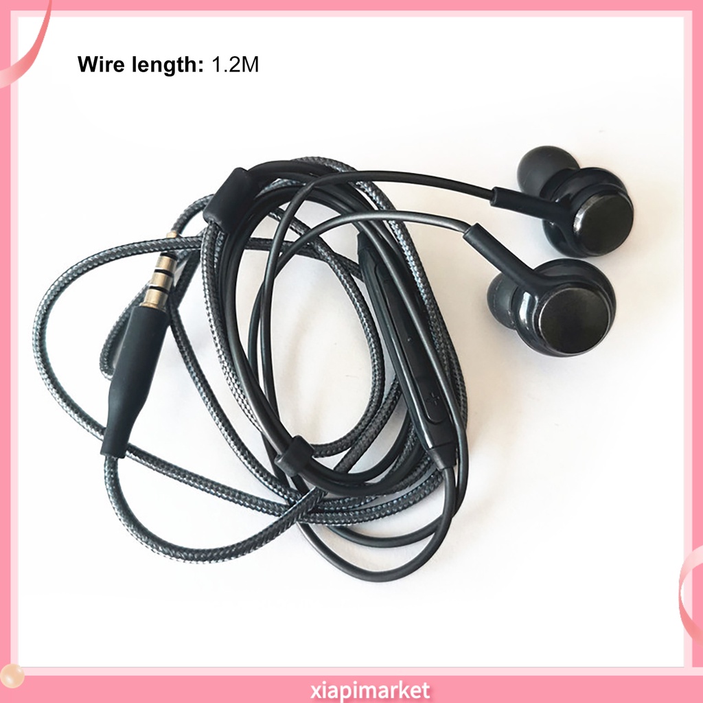 Tai nghe chơi game Xia có dây jack cắm 3.5mm chống mài mòn