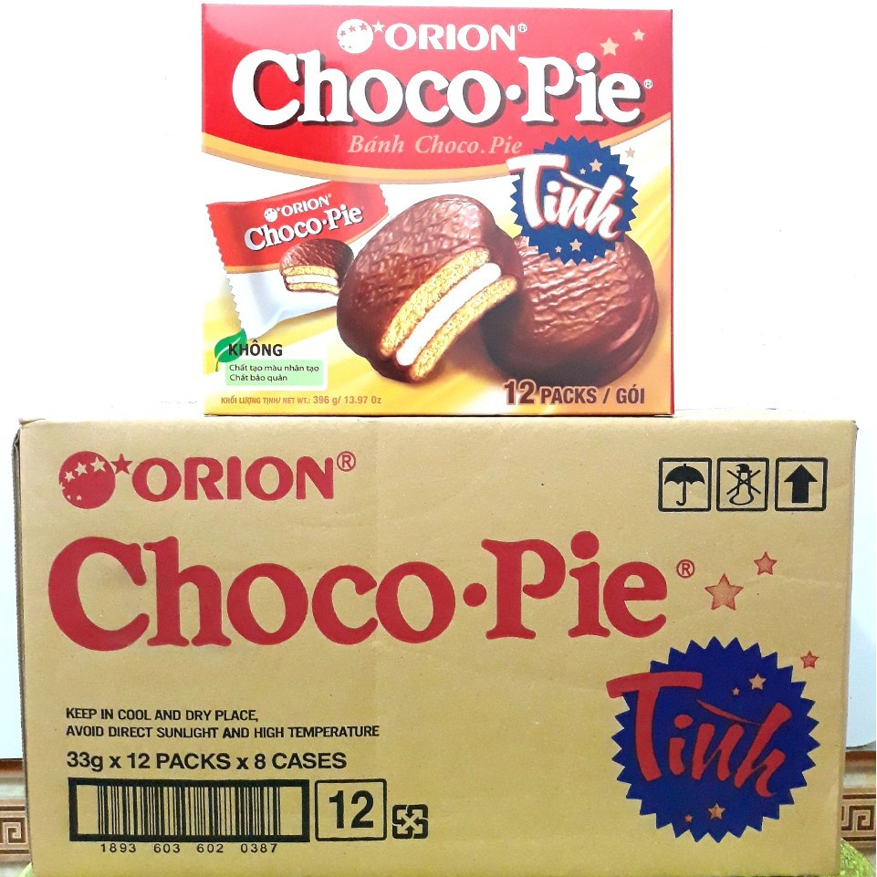 Bánh Chocopie Tình Orion Hộp 396g