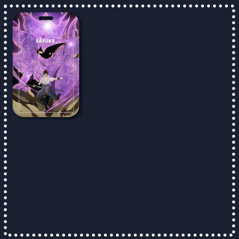 Ví Đựng Thẻ id / Thẻ id Họa Tiết Hoạt Hình naruto kakashi / uchiha sasuke Cho Học Sinh