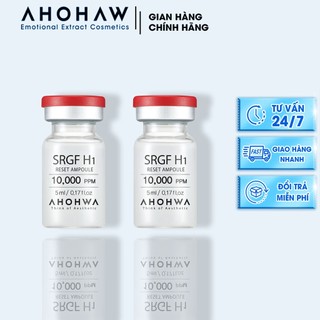 Tế bào gốc phục hồi da ahohaw reset ampoule 10000ppm - kích thích tế bào mới, trẻ hoá làn da