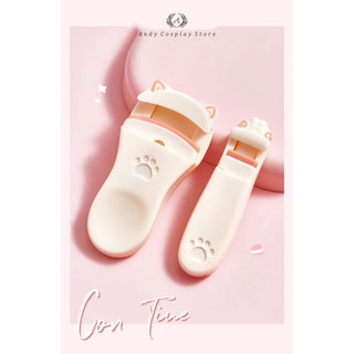 Set 2 kẹp bấm mi hình mèo tw siêu xinh cho hàng mi cong vút tự nhiên