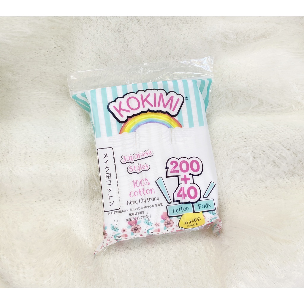COMBO bông tẩy trang Mihoo Kokimi 390 miếng