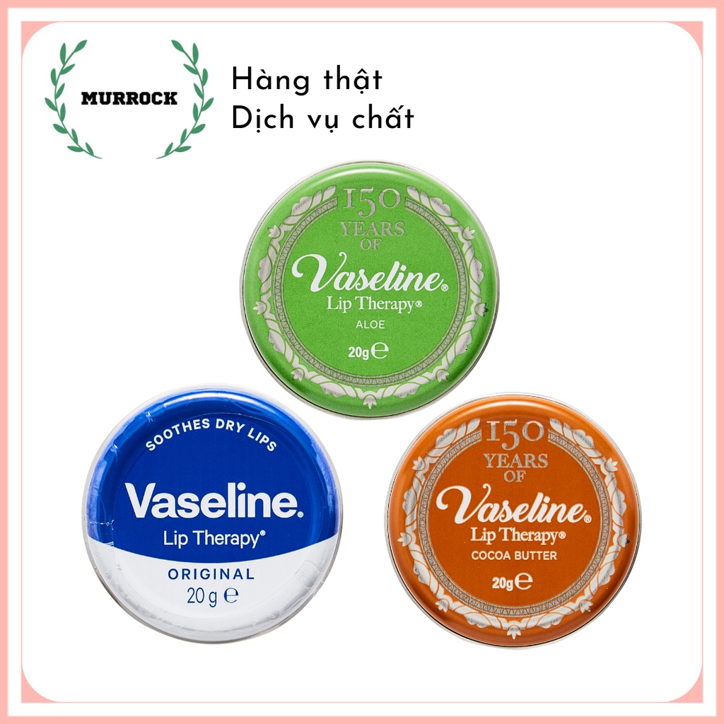 Son dưỡng môi Vaseline Lip Therapy Cocoa Butter 20g, UK ANh Quốc