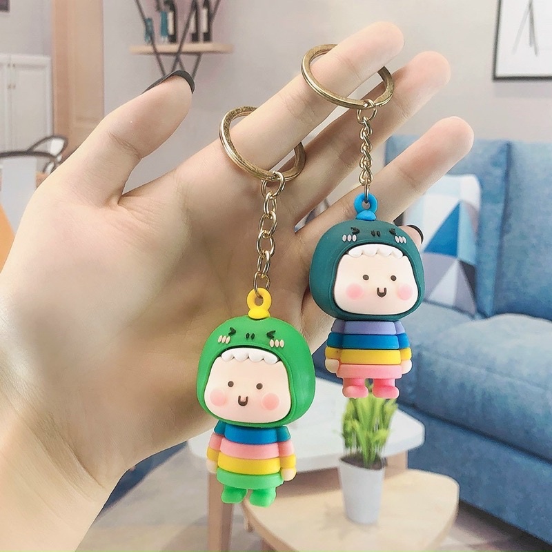 Móc khoá nhiều hình dễ thương nguồn hàng móc khóa buôn sỉ làm quà tặng