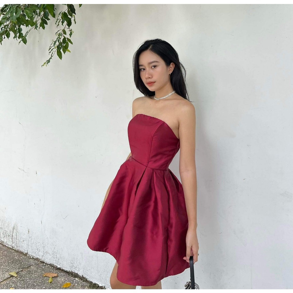 BIGSIZE Đầm dự tiệc không dây