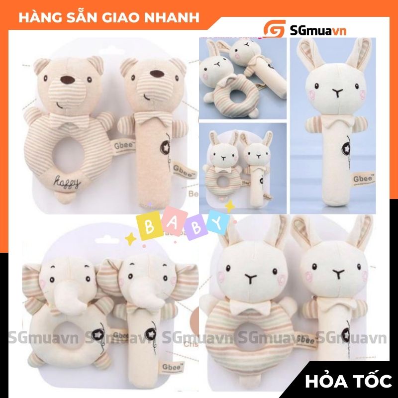 Lục lạc cầm tay Xúc xắc Đồ chơi cho bé sơ sinh và trẻ nhỏ