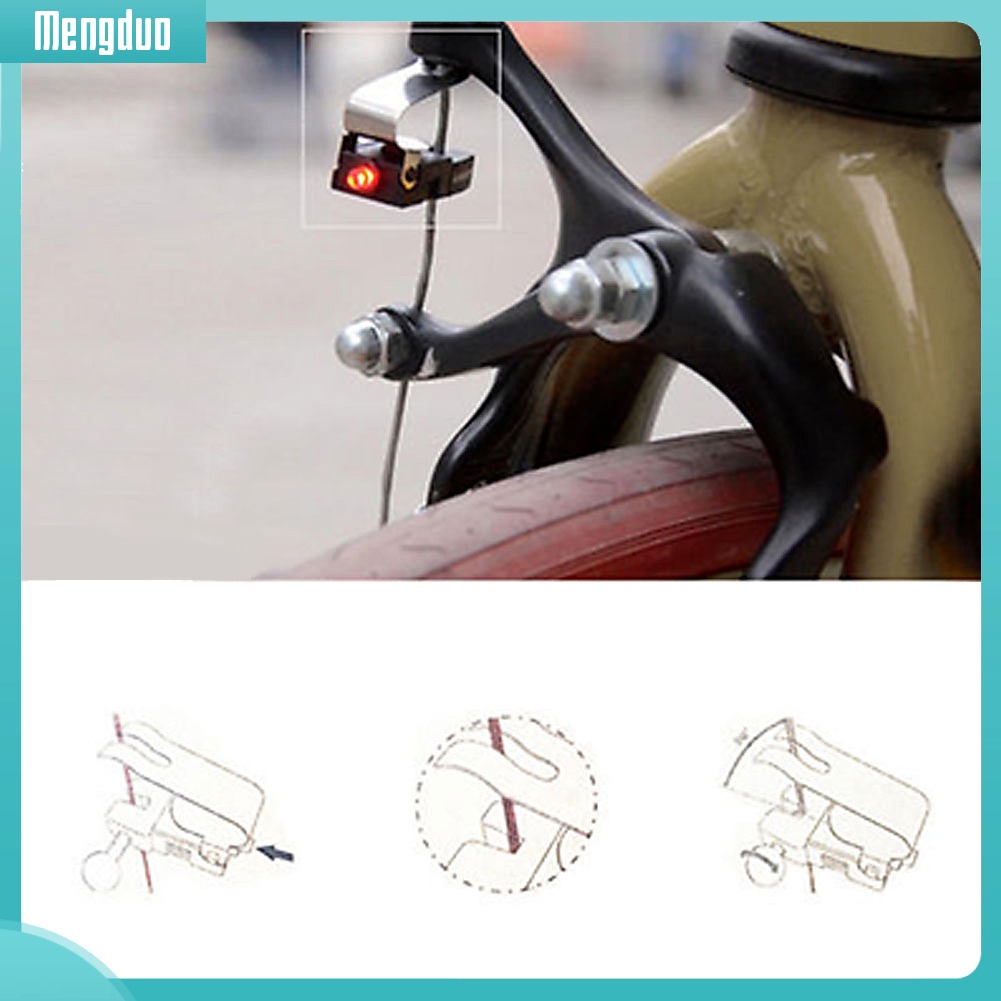 Đèn Led An Toàn Gắn Đuôi Xe Đạp Để Cảnh Báo