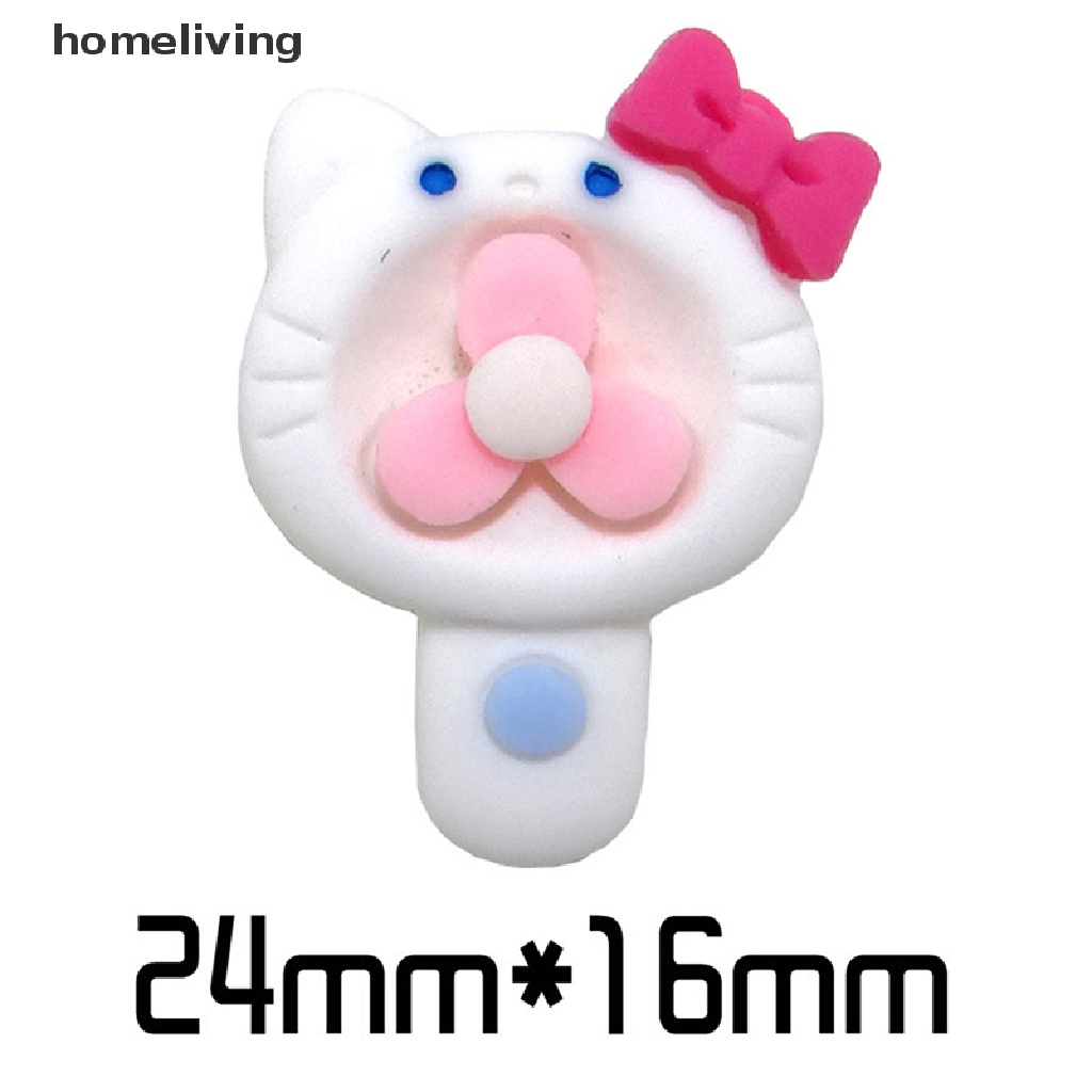 Set 10 Quạt Giấy Mini Hoạt Hình 1: 12 Trang Trí Nhà Búp Bê