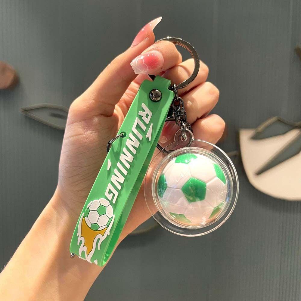 Móc Khóa Hình Quả Bóng Đá NORMAN Bằng PVC Sáng Tạo