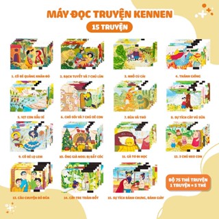 Máy đọc truyện kennen, máy đọc thẻ truyện tranh tư duy cho bé - ảnh sản phẩm 8