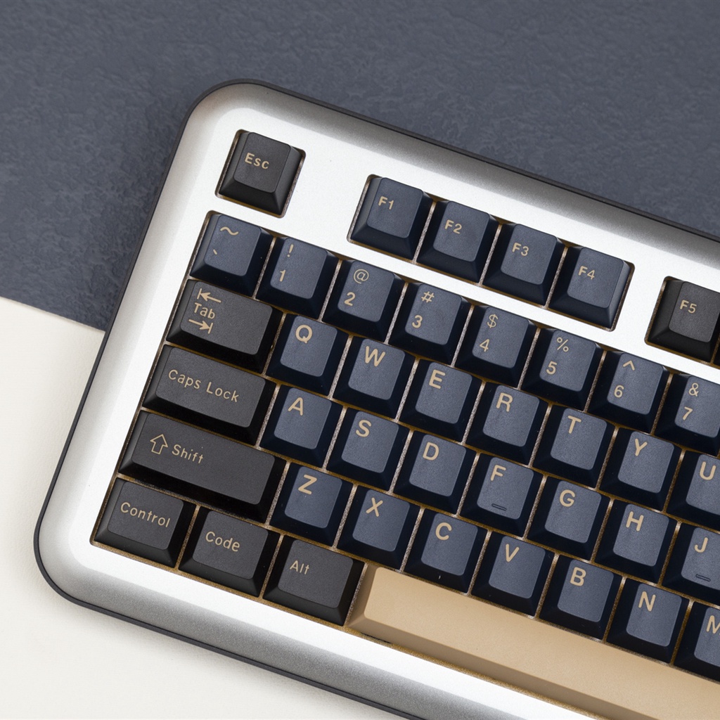 Blue Samurai Keycap Cherry Profile Doubleshot Keycaps  Bộ Phím Rời Màu Xanh Dương Samurai Cho 64 68 75 78 84 87 980 Compat