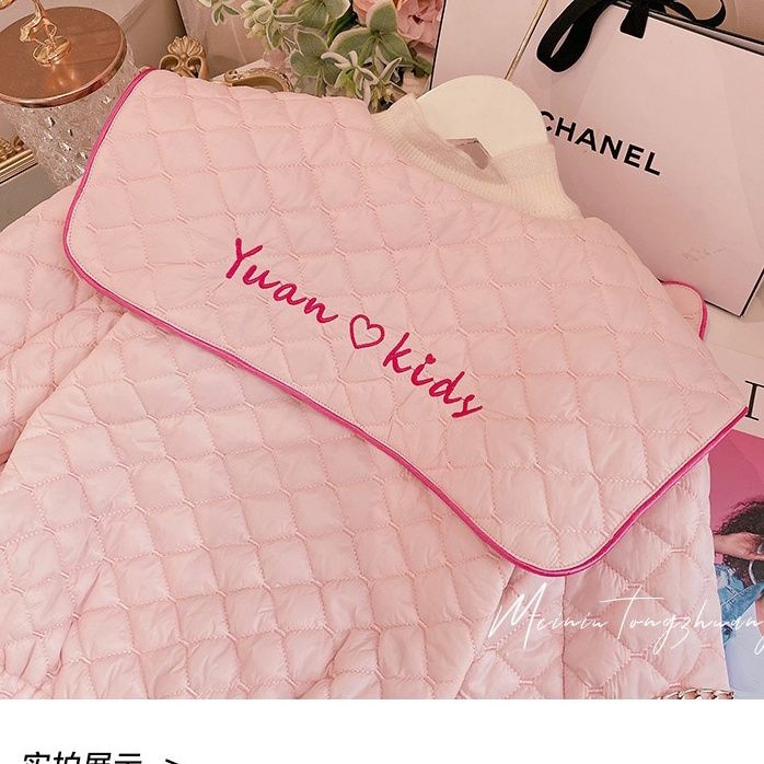 Áo Khoác Chần Bông Dày Dặn Phong Cách Hàn Quốc Thời Trang Thu Đông Mới 2022 PYP3