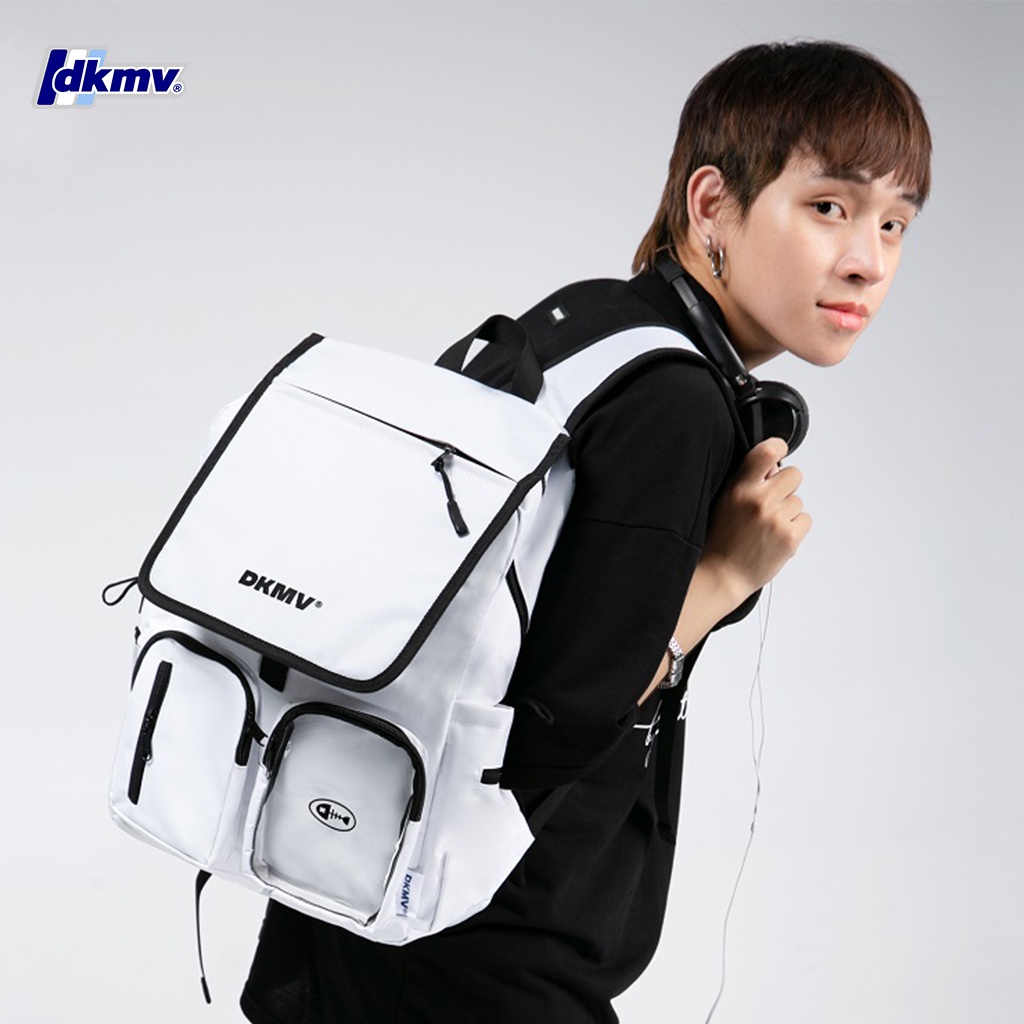 Balo đi học nam nữ thời trang vải canvas Don't Kill My Vibe Lid Backpack | K-P24