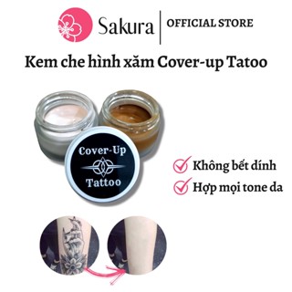 Kem che khuyết điểm hình xăm CoverUp Tattoo che xăm chống nước hiệu quả lên tới 24h