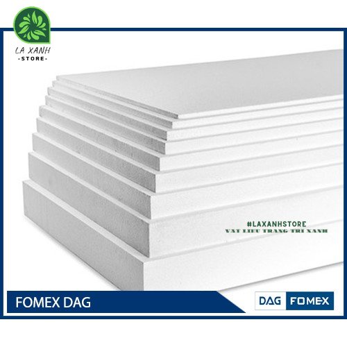 Bìa mô hình FOMEX 3mm A3 (30x40cm) Trắng Làm Mô Hình Kiến Trúc, Decal, Tranh, Kệ Tủ Thủ Công