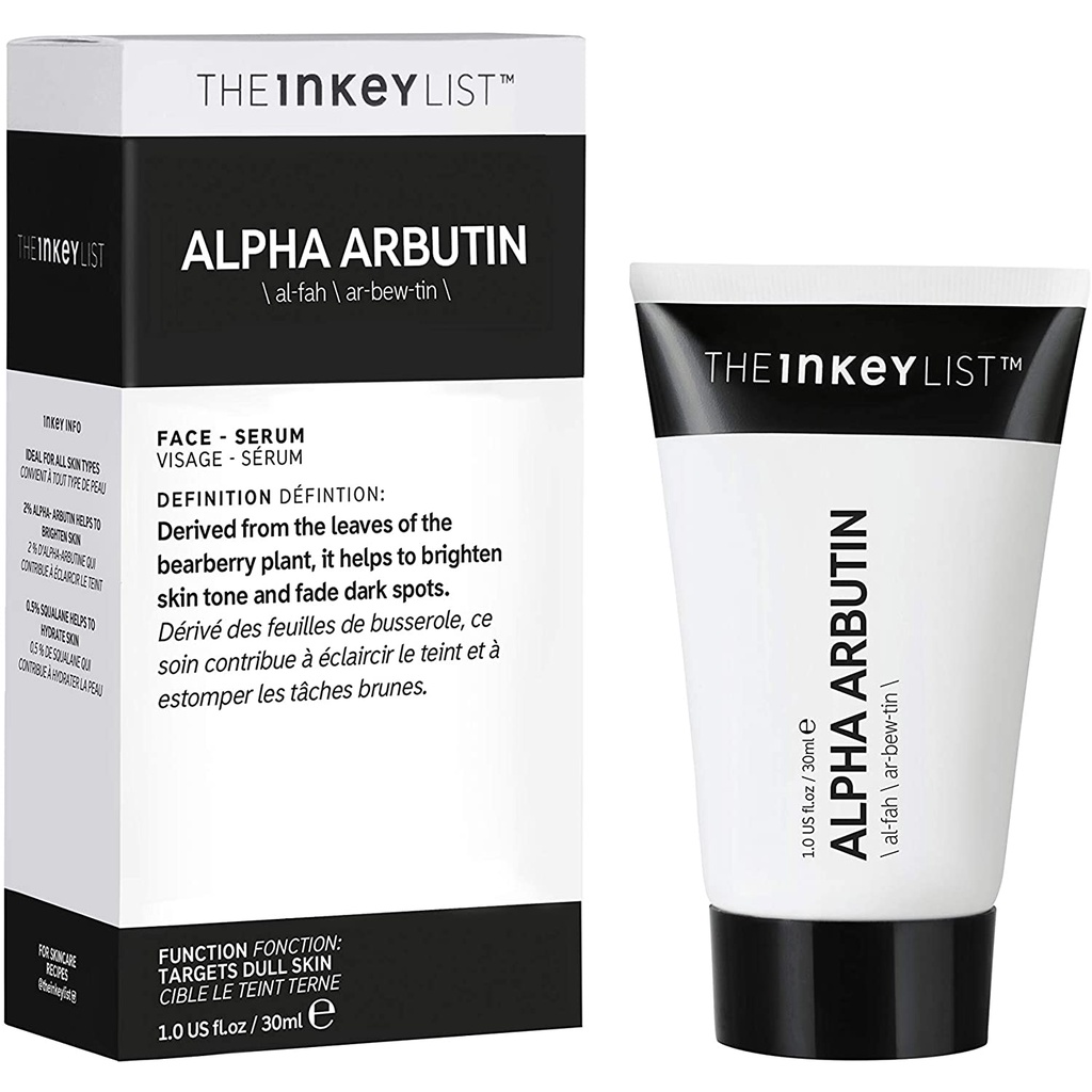 Serum The INKEY List Alpha Arbutin Brightening  Tinh chất dưỡng trắng da