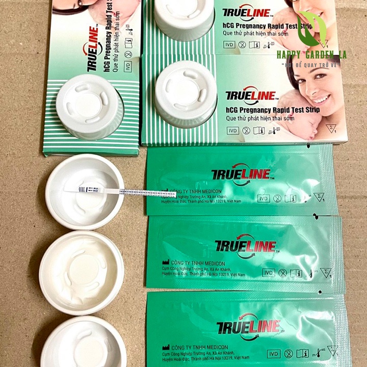 Que thử thai hCG Trueline bộ 2 hộp x 1 que